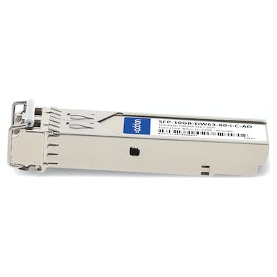 AddOn Networks SFP-10GB-DW63-80-I-C-AO network transceiver module Fiber optic 10000 Mbit/s SFP+ 1527.22 nm