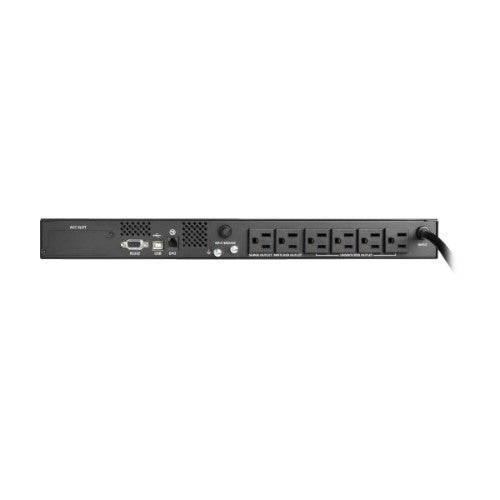 Tripp Lite SMART500RT1U uninterruptible power supply (UPS) Line-Interactive 0.5 kVA 300 W 6 AC outlet(s)