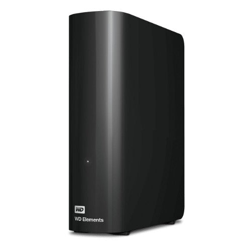 Western Digital Elements Desktop external hard drive 12 TB USB Type-A 3.2 Gen 1 (3.1 Gen 1) Black
