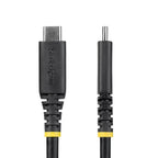 StarTech.com CC6FT20GUSB4TP USB cable USB4 Gen 2x2 70.9" (1.8 m) USB C 20 Gbit/s 240 W Black