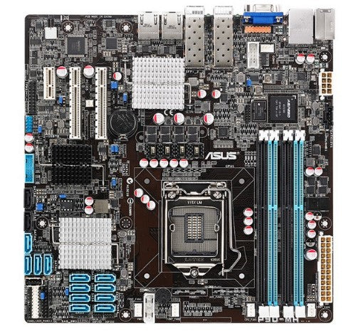 ASUS P9D-MH/SAS/10G-DUAL Intel® C224 LGA 1150 (Socket H3) micro ATX