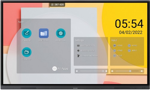 Sharp PN-L652B 65" 3840 x 2160 pixels LCD Black