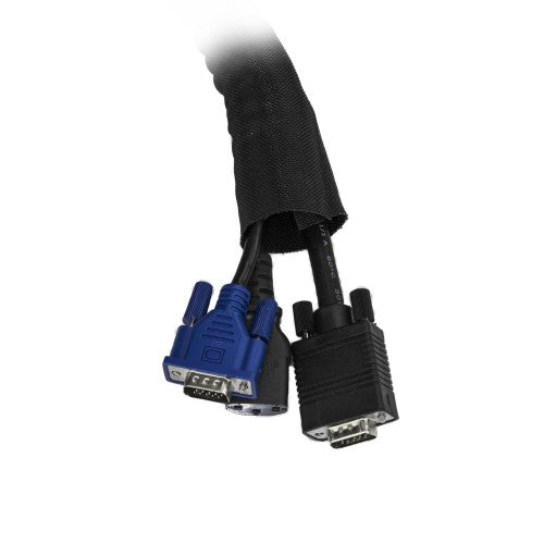 StarTech.com WKSTNCM cable organizer Cable sleeve Black 1 pc(s)