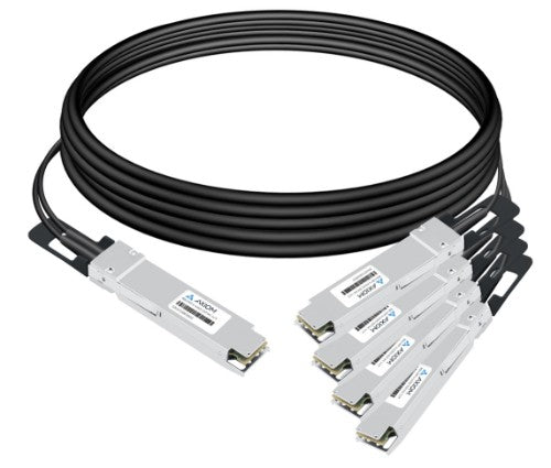 Axiom 980-9I76G-00N004-AX InfiniBand/fibre optic cable 157.5" (4 m) OSFP 4x QSFP112 ACC Black