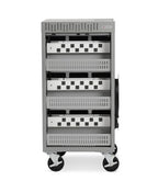 Bretford CUBE Cart Slim Portable device management cabinet Gray