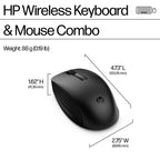 HP 655 Wireless Keyboard and Mouse Combo