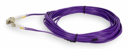 AddOn Networks ADD-LC-LC-5M5OM4-PE-TAA InfiniBand/fibre optic cable 196.9" (5 m) LOMM Purple