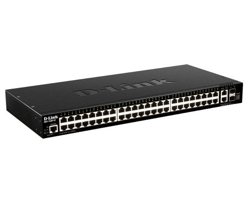 D-Link DGS-1520-52 network switch Managed L3 10G Ethernet (100/1000/10000) 1U Black