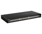 D-Link DGS-1520-52 network switch Managed L3 10G Ethernet (100/1000/10000) 1U Black