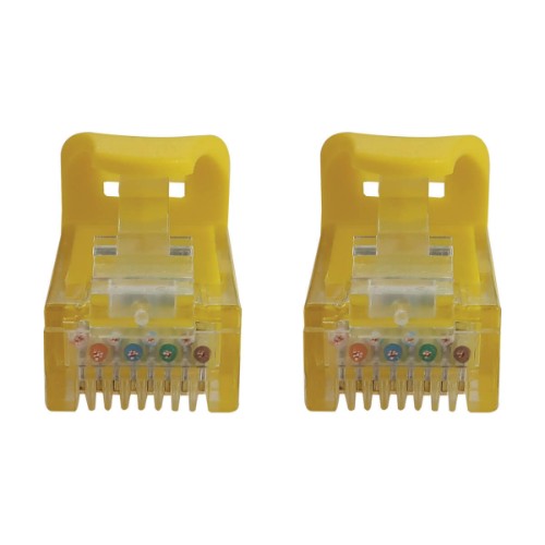 Tripp Lite N261-007-YW networking cable Yellow 82.7" (2.1 m) Cat6a U/UTP (UTP) Round