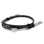 AddOn Networks CAB-D-D-400G-0-5M-AO InfiniBand/fibre optic cable 19.7" (0.5 m) QSFP-DD Black