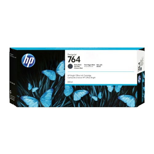 C1Q16A (764) Ink cartridge black matt, 300ml