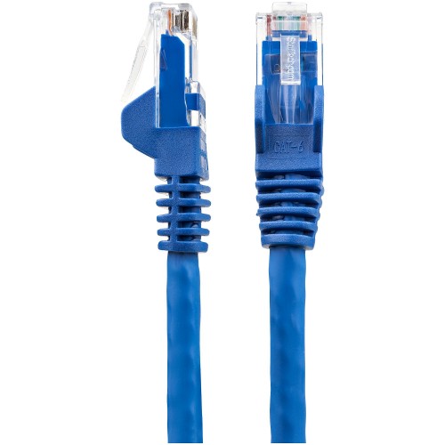 StarTech.com N6LPATCH10BL networking cable Blue 118.1" (3 m) Cat6 U/UTP (UTP) Round
