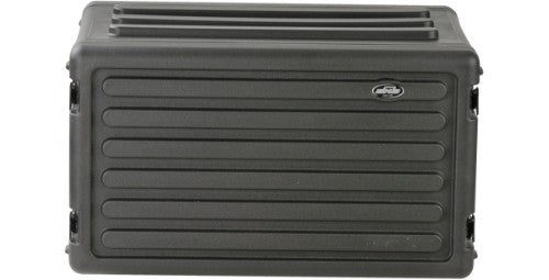 SKB Roto-Molded 6U Shallow Rack Black