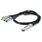 AddOn Networks JNP-100G-4X25G-3M-AO InfiniBand/fibre optic cable 118.1" (3 m) SFP28 4xSFP28 Black