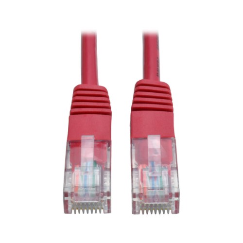 Tripp Lite N002-007-RD networking cable Red 82.7" (2.1 m) Cat5e U/UTP (UTP) - Buy IT Solutions