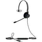 Jabra 2393-829-109 headphones/headset Wired Head-band Office/Call center USB Type-A Black