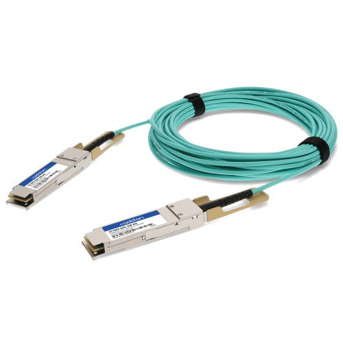 AddOn Networks ET7402-AOC-2M-AO InfiniBand/fibre optic cable 78.7" (2 m) QSFP28 Aqua color