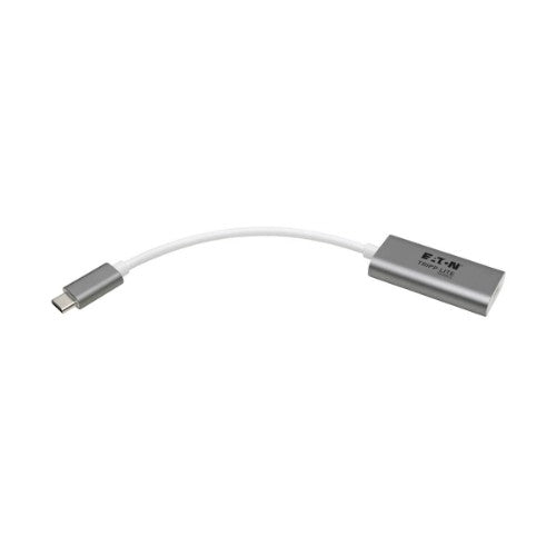 Tripp Lite U444-06N-MDP-AL USB graphics adapter 3840 x 2160 pixels Silver, White