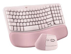 Logitech ERGO 920-013612 keyboard Mouse included Universal Bluetooth QWERTY US English Rose
