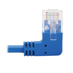 Tripp Lite N204-S01-BL-RA networking cable Blue 12.2" (0.31 m) Cat6 U/UTP (UTP)