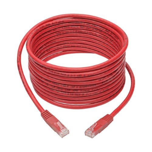 Tripp Lite N200-015-RD networking cable Red 179.9" (4.57 m) Cat6 U/UTP (UTP)