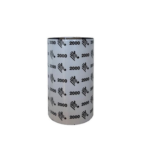 Zebra 2000 Wax thermal ribbon 17716.5" (450 m) Black