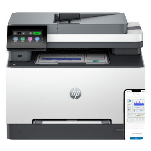 HP LaserJet Pro 3301sdw Wireless Multifunction Color Printer, Copier, Scanner; Duplex