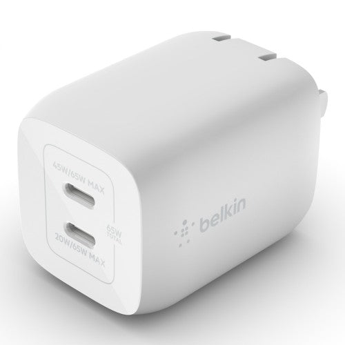 Belkin WCH013dqWH Laptop, Smartphone, Tablet White AC Fast charging Indoor