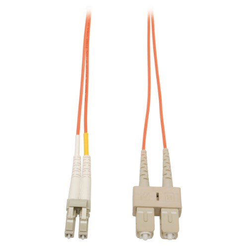 Tripp Lite N316-25M InfiniBand/fibre optic cable 984.3" (25 m) 2x LC 2x SC OFNR Beige, Gray, Orange