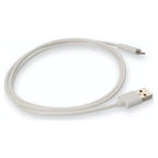 AddOn Networks USBA2LGT3FW-AO lightning cable White