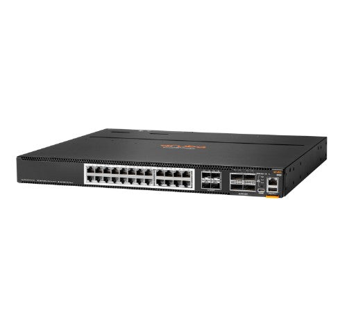 HPE Aruba Networking CX 8100 24x10G Base-T 4x10G SFP+ 4x40/100G QSFP28 BF 3Fan 2AC PSU SW Managed L3 10G Ethernet (100/1000/10000) 1U