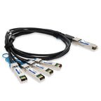 AddOn Networks XXV4DACBL3M-AO InfiniBand/fibre optic cable 118.1" (3 m) QSFP28 4x SFP28 DAC