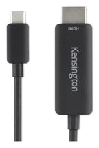 Kensington K38343WW video cable adapter 70.9" (1.8 m) USB Type-C HDMI Black