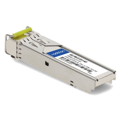 AddOn Networks GLC-BX-D-53-I-AO network transceiver module Fiber optic 1000 Mbit/s SFP