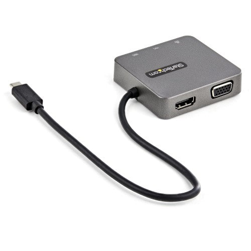 StarTech.com DKT31CHVL laptop dock/port replicator Wired USB 3.2 Gen 2 (3.1 Gen 2) Type-C Black, Silver