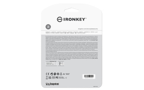 Kingston Technology IronKey 16GB Vault Privacy 50 AES-256 Encrypted, FIPS 197