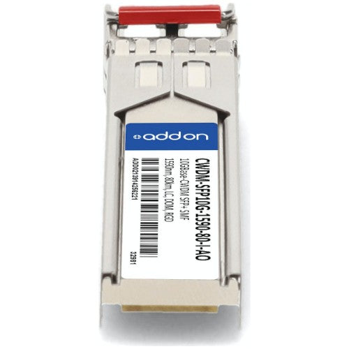 AddOn Networks CWDM-SFP10G-1590-80-I-AO network transceiver module Fiber optic 10000 Mbit/s SFP+ 1590 nm