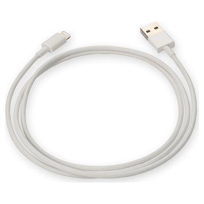 AddOn Networks USB2LGTSL1MW lightning cable 39.4" (1 m) White