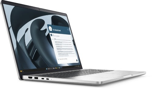 DELL Pro 16 Plus PB16255 AMD Ryzen AI 5 340 Laptop 16" Touchscreen Full HD+ 32 GB LPDDR5x-SDRAM 512 GB SSD Wi-Fi 7 (802.11be) Windows 11 Pro US English Platinum, Silver