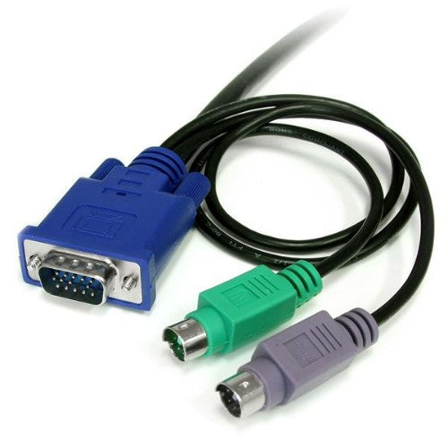 StarTech.com SVECON6 KVM cable Black 70.9" (1.8 m) - Buy IT Solutions