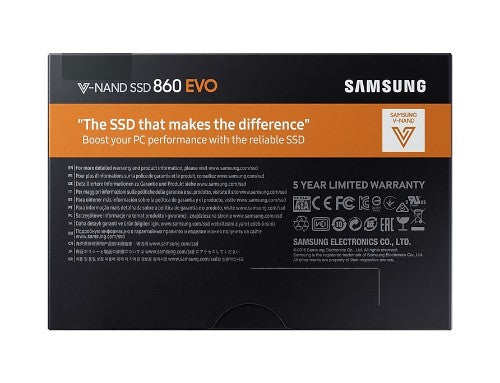 Samsung 860 EVO 250 GB 2.5" Serial ATA III V-NAND MLC