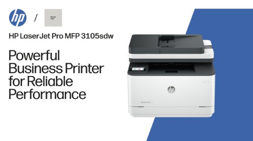 HP LaserJet Pro 3105sdw Black and white Printer