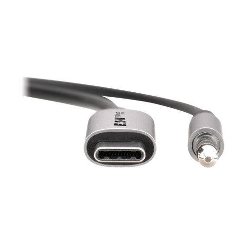 Eaton U437-MM1-03 audio cable 35.4" (0.9 m) 3.5mm USB Type-C Black, Gray