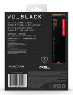 Western Digital Black WD_BLACK SN850X NVMe 2 TB M.2 PCI Express 4.0