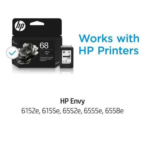 HP 68 Black Original Ink Cartridge