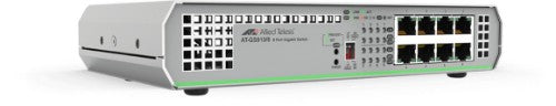 Allied Telesis GS910/8 Unmanaged Gigabit Ethernet (10/100/1000) Gray