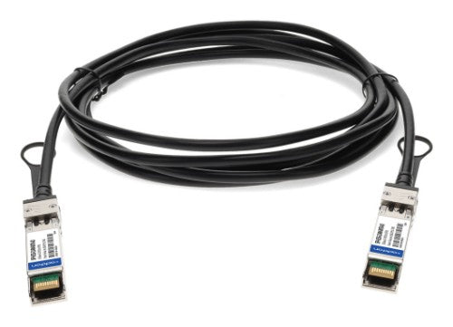 AddOn Networks SFP-H25G-CU4M-BKTB-AO InfiniBand/fibre optic cable 157.5" (4 m) SFP28 DAC Black, Stainless steel