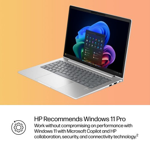 HP EliteBook 6 G1a Next Gen AI PC Wolf Pro Security Edition AMD Ryzen AI 7 PRO 350 Laptop 14" Touchscreen WUXGA 32 GB DDR5-SDRAM 1 TB SSD Wi-Fi 7 (802.11be) Windows 11 Pro Silver