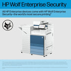 HP LaserJet Enterprise 8801z+ Multifunction Color Printer, Only Ethernet; Duplex; Copier, Scanner